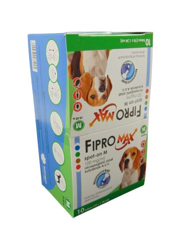 Fipromax spot-on M 100 mg/ml rácsepegtető oldat kutyáknak 10x