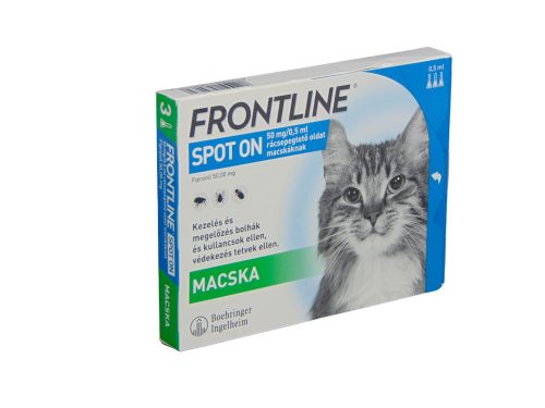 Frontline Spot-on rácsepegtető oldat macskáknak 3x