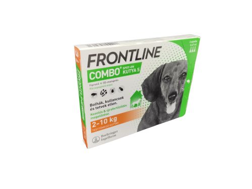 Frontline Combo Spot-on kutyáknak S /2-10kg/ 3x