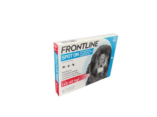 Frontline Spot-on rácsepegtető oldat kutyáknak XL /40kg felett/ 3x