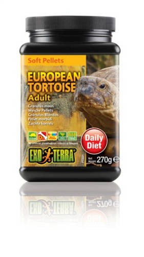 Exo Terra Soft Pellets European Tortoise Adult 270g