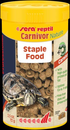 Sera Nature Reptil Carnivor teljesértékű hüllőtáp 250ml