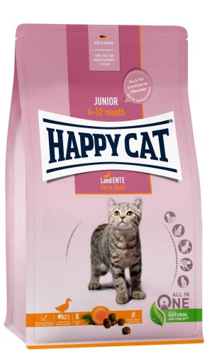 Happy Cat Supreme Young - Junior Grainfree Kacsa 1.3kg