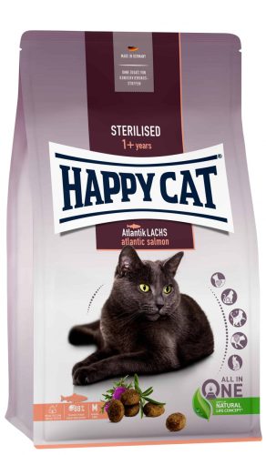 Happy Cat Supreme Sterilised Lazac 300g