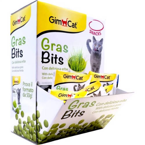 GimCat Zöld fű tabletta macskának 15g