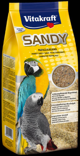 Vitakraft Sandy Vitality Plus - madárhomok nagytestű díszmadaraknak 2,5kg