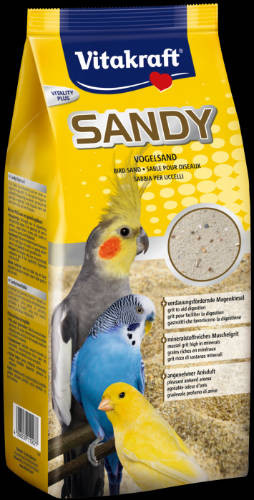 Vitakraft Sandy Vitality Plus - madárhomok kistestű díszmadaraknak 2,5kg