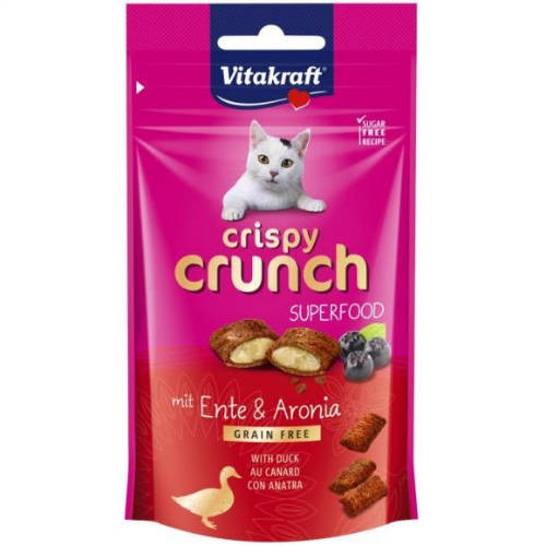 Vitakraft Crispy Crunch Jutalomfalat kacsa & aronia 60g
