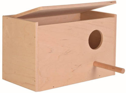 Trixie Nesting Box - Fészkelő doboz hullámos papagájoknak 21x13x12cm