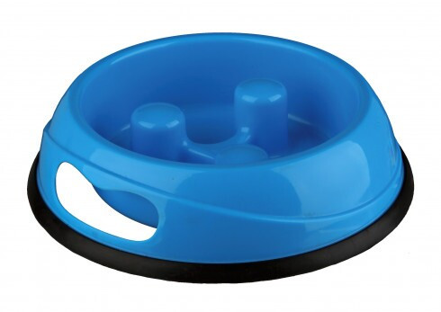 Trixie Tál Műanyag Szilikon Talppal, 0Trixie 35 l/o 18 cm, Kék