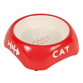 Trixie Ceramic Bowl Kerámia Tál vegyes színekben Macskák részére 0,2l /Ø13cm