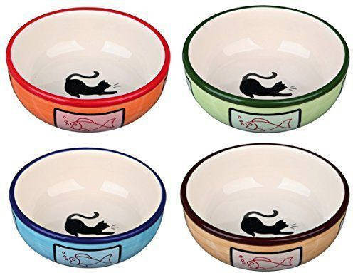 Trixie Ceramic Bowl Kerámia Tál (színes) Macskák részére 0,35l /Ø13cm