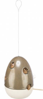 Trixie Nesting Aid for hanging - fészekanyag tartó, kerámia, kerti madarak részére 12x12x16cm