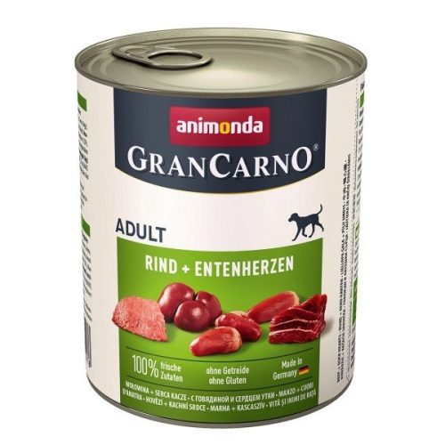 Animonda GranCarno Adult marha, kacsaszív 400g