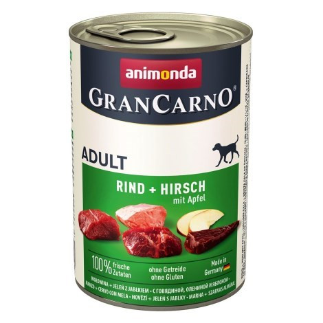 Animonda GranCarno Adult marha, szarvas, alma 400g