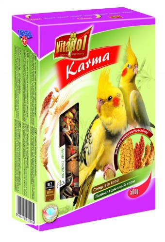 Vitapol Karma Complett  Teljesértékű eledel nimfa papagájoknak 500g