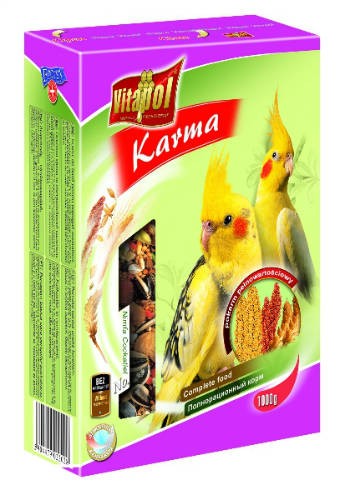 Vitapol Karma Complette Teljesértékű eleség nimfa papagájok részére 1kg
