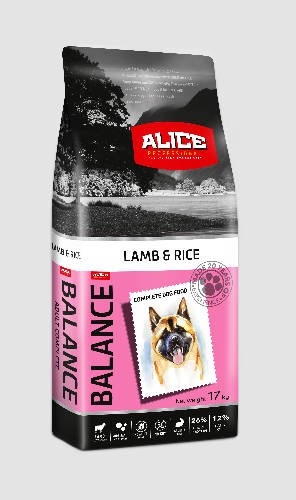Panzi Alice Balance Lamb, Rice Adult 17kg 