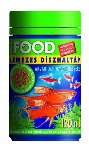 Aqua-Food Lemezes  Díszhaltáp 120ml