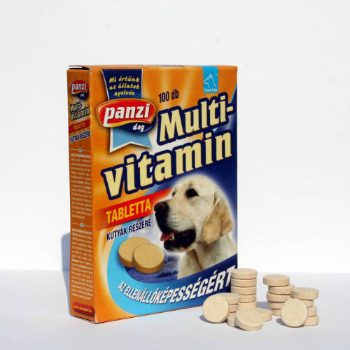 Panzi Vitamin Multivitamin kutyák részére 100db