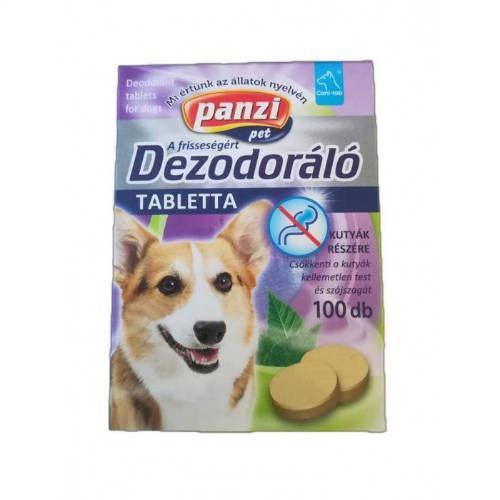 Panzi Vitamin Dezodoráló test és szájszag ellen kutyák részére 100db