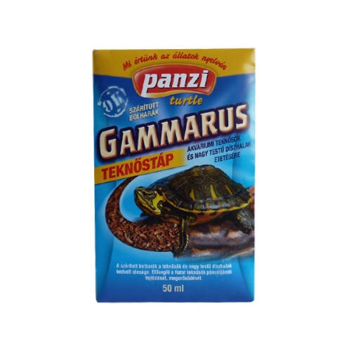 Panzi Gammarus Teknőstáp 50ml