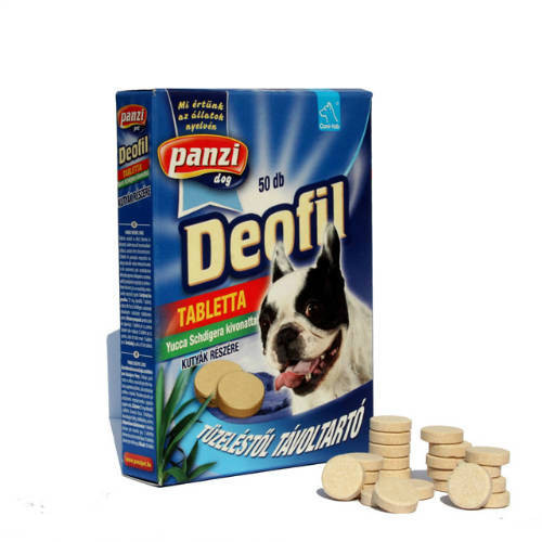Panzi Vitamin  Deofil tüzeléstől távoltartó  kutyák részére 50db