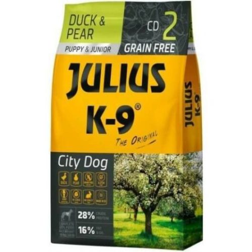 Julius-K9 City Dog Duck&Pear Puppy 10kg 