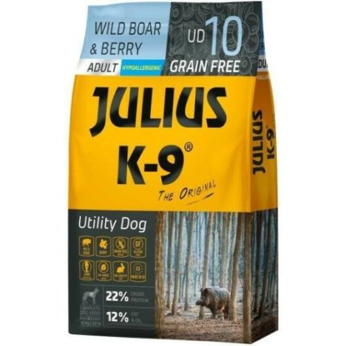 Julius-K9 Utility Dog Hypoallergenic Wild Boar&Berry Adult 10kg