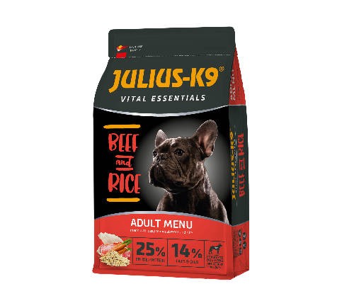 Julius-K9 Adult Vital Essentials marha, rizs 12kg