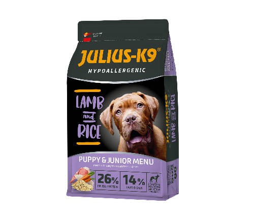 Julius-K9 Puppy&Junior Hypoallergenic Lamb&Rice 12kg