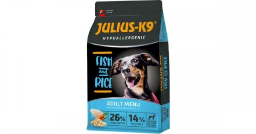 Julius-K9 Hypoallergenic Fish and Rice Adult 3kg