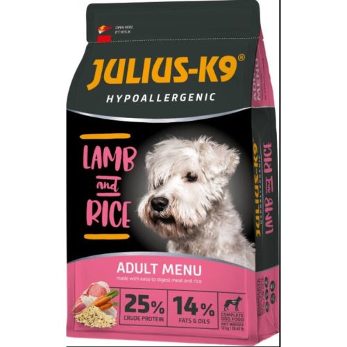 Julius-K9 Hypoallergenic Lamb and Rice Adult 3kg