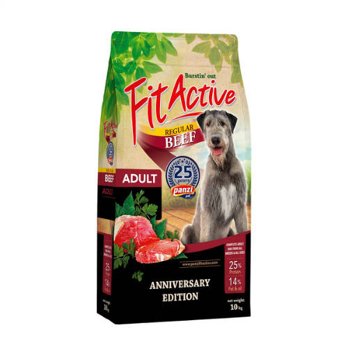 FitActive Premium Beef Edition Adult száraztáp kutyáknak 10kg