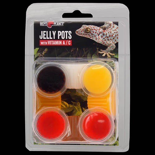 Repti Planet Jelly Mixed  kiegészítő takarmány többféle íz hüllők és gerinctelenek részére 8db