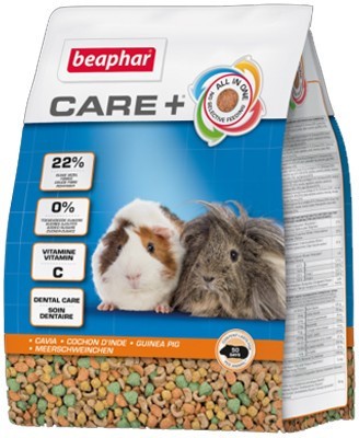 Beaphar Care+ teljes értékű eledel tengerimalac 1.5kg
